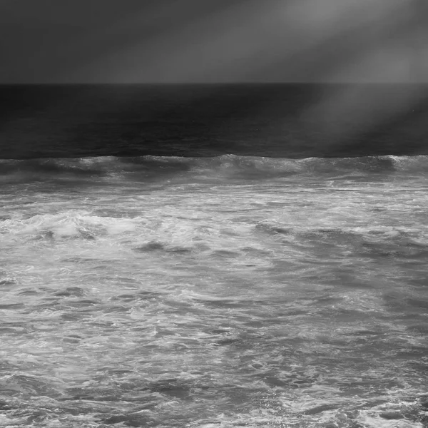 Scenérie pobřeží Atlantského oceánu, výtvarného umění — Stock fotografie