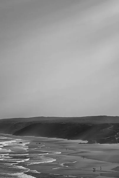 Océano Atlántico paisaje de la costa, bellas artes — Foto de Stock