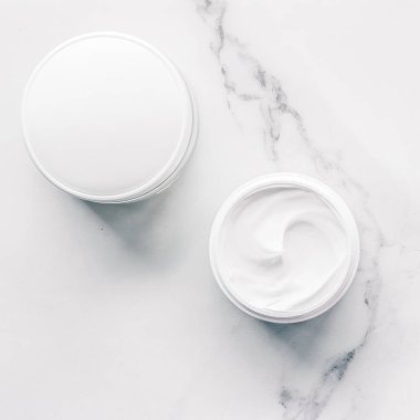 Mermer, ev spa flatlay arka plan üzerinde organik güzellik kozmetik