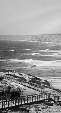 Okyanus manzarası, mükemmel seyahat ve tatil yeri.