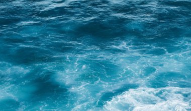 Okyanus manzarası, mükemmel seyahat ve tatil yeri.