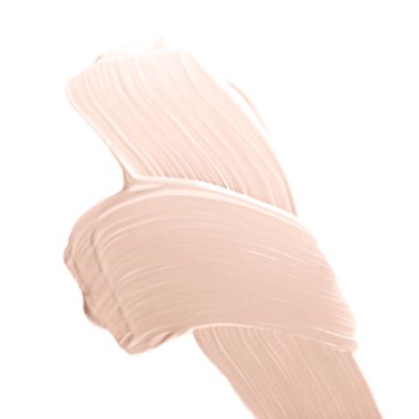 Makyaj soluk temel temel fırça vuruşları ve leke dokusu