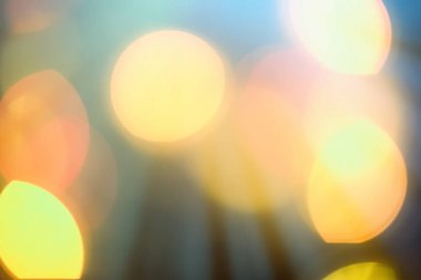 Renkli ışıklar bokeh arka plan