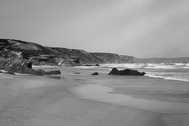 Okyanus manzarası, mükemmel seyahat ve tatil yeri.