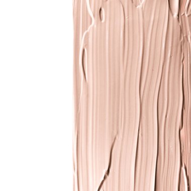 Makyaj soluk temel temel fırça vuruşları ve leke dokusu