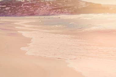 Okyanus manzarası, mükemmel seyahat ve tatil yeri.