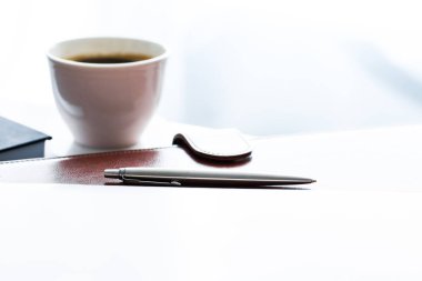 İş ofisi masası, iş verimliliği konsepti