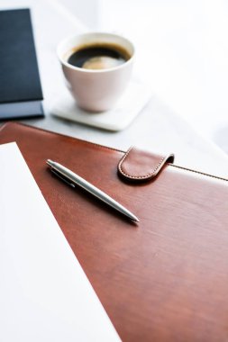 İş ofisi masası, iş verimliliği konsepti