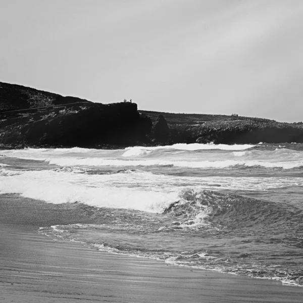 Oceano vista costa, viagem perfeita e destino de férias — Fotografia de Stock