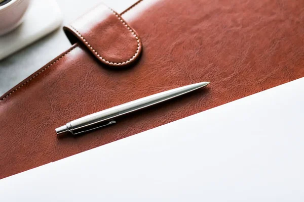 Business office desk, work productivity concept — Stock Photo, Image