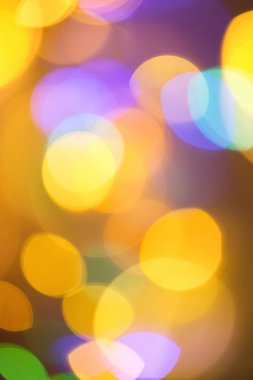 Renkli ışıklar bokeh arka plan