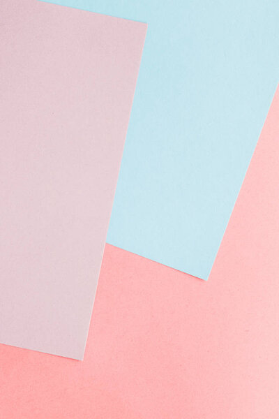 Простой бумажный текстурированный фон, макет канцелярских принадлежностей
