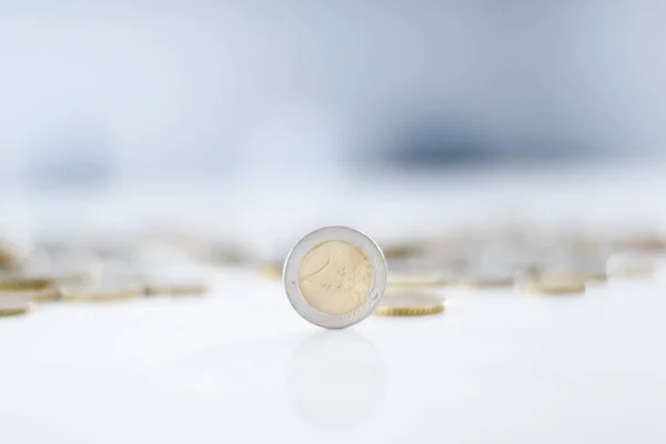 Euro coins, European Union currency