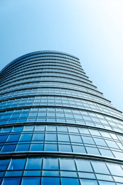 Finans bölgesinde çağdaş ofis binası, modern kentsel