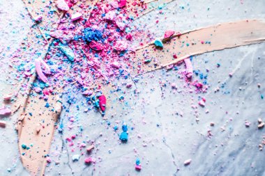 Makyaj sanatı, güzellik için kozmetik arka plan, moda blog ve 