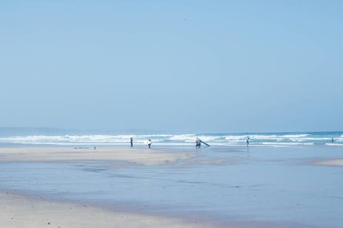 Okyanus manzarası, mükemmel seyahat ve tatil yeri.