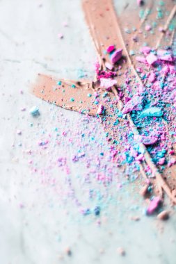 Makyaj sanatı, güzellik için kozmetik arka plan, moda blog ve 