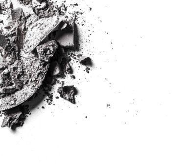 Beyaz arka plan üzerinde izole ezilmiş kaptırdın