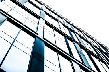 Finans bölgesinde çağdaş ofis binası, modern kentsel