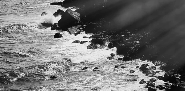 Výhled na pobřeží oceánu, perfektní cestování a prázdninové destinace — Stock fotografie