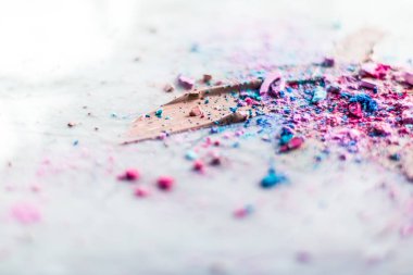 Makyaj sanatı, güzellik için kozmetik arka plan, moda blog ve 