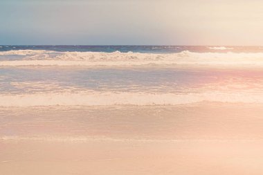 Okyanus manzarası, mükemmel seyahat ve tatil yeri.