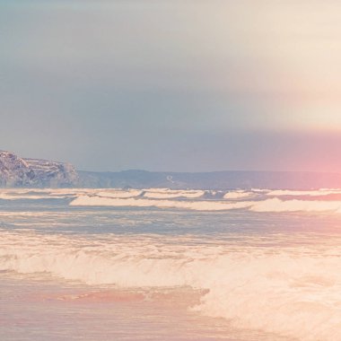 Okyanus manzarası, mükemmel seyahat ve tatil yeri.