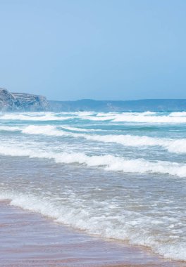 Okyanus manzarası, mükemmel seyahat ve tatil yeri.