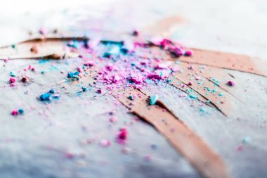 Makyaj sanatı, güzellik için kozmetik arka plan, moda blog ve 