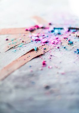 Makyaj sanatı, güzellik için kozmetik arka plan, moda blog ve 