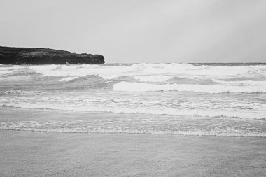 Okyanus manzarası, mükemmel seyahat ve tatil yeri.