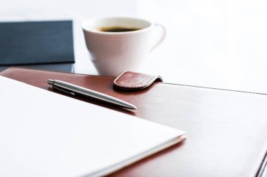 İş ofisi masası, iş verimliliği konsepti