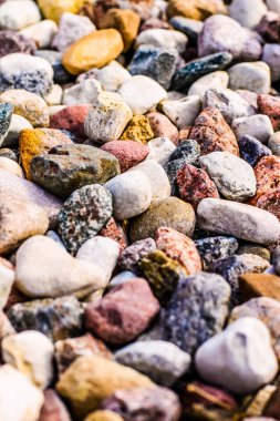 Taş çakıl arka plan dokusu, Peyzaj mimarisi