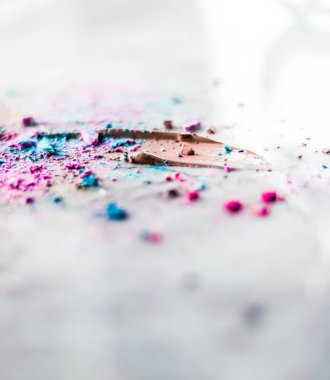 Makyaj sanatı, güzellik için kozmetik arka plan, moda blog ve 