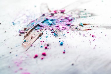 Makyaj sanatı, güzellik için kozmetik arka plan, moda blog ve 