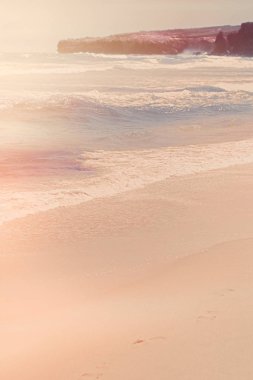 Okyanus manzarası, mükemmel seyahat ve tatil yeri.