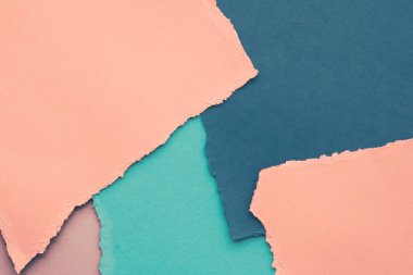 Yırtık kağıt dokulu arka plan, Kırtasiye mockup