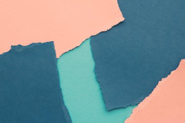 Yırtık kağıt dokulu arka plan, Kırtasiye mockup