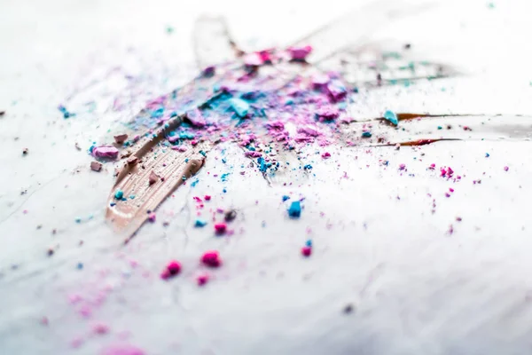 Makyaj sanatı, güzellik için kozmetik arka plan, moda blog ve 