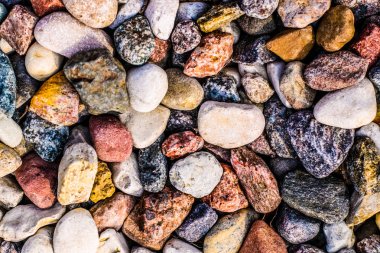 Taş çakıl arka plan dokusu, Peyzaj mimarisi