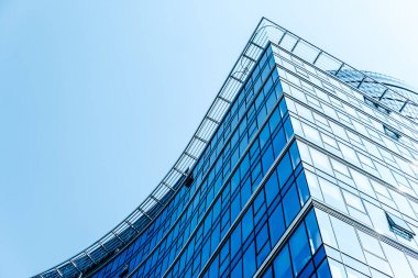 Finans bölgesinde çağdaş ofis binası, modern kentsel