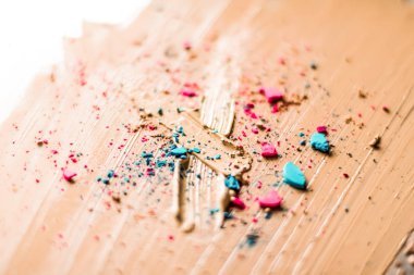 Makyaj sanatı, güzellik için kozmetik arka plan, moda blog ve 