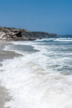 Okyanus manzarası, mükemmel seyahat ve tatil yeri.