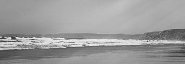 Okyanus manzarası, mükemmel seyahat ve tatil yeri.