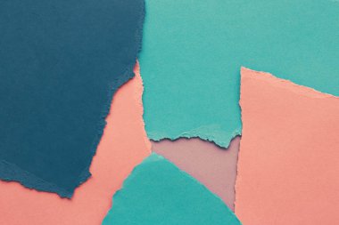 Yırtık kağıt dokulu arka plan, Kırtasiye mockup