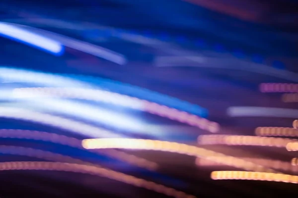 Neonljus bakgrund, abstrakta linjer i rörelse — Stockfoto