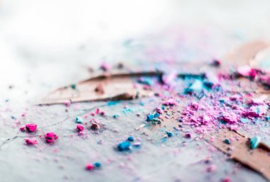 Makyaj sanatı, güzellik için kozmetik arka plan, moda blog ve 