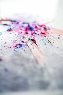 Makyaj sanatı, güzellik için kozmetik arka plan, moda blog ve 