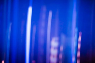 Neon ışıkları arka plan, hareket halindesoyut çizgiler