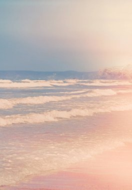 Okyanus manzarası, mükemmel seyahat ve tatil yeri.